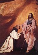 Francisco de Zurbaran Vision of Brother Andres Salmeron oil painting artist